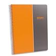 Rhodia Pads Metal Orange Cover Graph 6 X 8 1/4