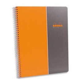 Rhodia Wire Bound Polypro Graph Pad 4 x 6