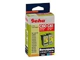 Geha Bonuspack C60 + C61 kompatibel mit Canon Hersteller Nr. PG-40 + CL-41 schwarz, farbig