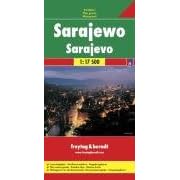 Sarajevo: City Map 1:17, 500