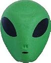Green Alien Car Aerial Ball Antenna Topper
