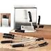 Pragotrade 29-0101 Stainless Steel Knife Set (10 Pieces with S/S Rack)