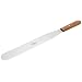 Ateco Natural Wood Large Sized Straight Spatula, 14 Inch Blade