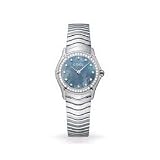 Ebel Watches - Ebel Classic Mini with Diamond Bezel and Diamond Hour Markers Ladies Watch 