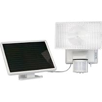 Solar Powered Motion Activated Security Light 10W Halogen
