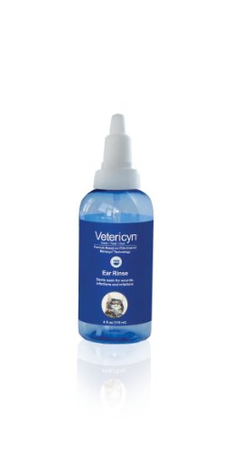 Vetericyn Feline Ear Rinse Liquid, 4-Ounce Drops