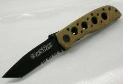 Smith & Wesson-CK5TBSD Desert Tan Extreme Ops Tanto