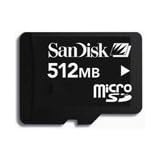 SanDisk 512MB MicroSD / TransFlash Memory Card for LG VX9800 VX8300
