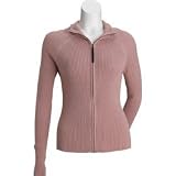 Tehama Zip Front Mock Neck Sweater