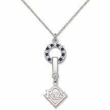 Tampa Bay Rays MVP Crystal Necklace