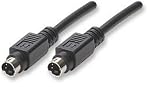 Manhattan, 25 Feet S-Video (Din-4) Male to S-Video (Din-4) Male Cable