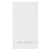 Hoffmaster 856786 Linen-Like Guest Towel, 1/6 Fold, 17" Length x 12" Width, Adagio Silver (Case of 500)