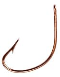 Lazer Sharp Kahle Hook Bronze Size 6 10pk per box - Eagle Claw Tackle L141G-6, Fishing Hooks