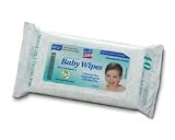 PDI Nice N Clean Baby Wipes Unscented Resealable Travel Pak , 40 Wipes/pk 12 Pk/case