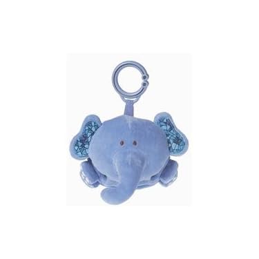 Mary Meyer Brainy Baby Fold Out Friend Hanging Toy Elephant