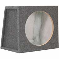 Scosche SE15CC 15-Inch Single Subwoofer Enclosure (Grey/Black)