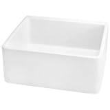 Belle Fort BFF3KITWH Apron Front Fireclay All Kitchen Sink,