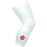 Castelli 2008 Lycra Cycling Knee Warmer - White - Q8071-001