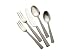 Joseph Abboud South Beach 20-Piece Gun Metal Flatware Set, Service for 4