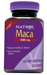 Natrol - Maca (Root Extract), 500 mg, 60 capsules