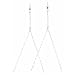 Cooper Campbell 0702024 Porch Swing Chain Assembly With Hooks