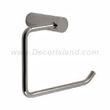 Santec 6665BO10 Polished Chrome Bathroom Accessories Open Toilet Paper Holder