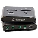 Cables To Go 52065 Audio Crossplay (Black)