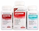 3 Week Rapid Weight Loss System-Lipovarin-Thyrotril-Aquadrene