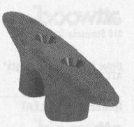 Seafarer Open Base Cleat 6 Black SEA079421