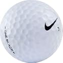 36 Near Mint Nike One Black Used Golf Balls - Three Dozen