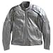 Harley-Davidson&Acirc;&reg; Mens "Reflective Skull" Leather Jacket, Midweight, Mandarin Collar, Venting, Removable Lining, Padded, Action Back, Zippered, Snap Tabs, Chest Pocket, Reflective Piping, Large Reflective Appliqu&Atilde;&copy; with Embroidery on Back, 98099-07VM, Large