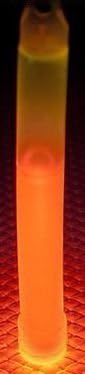 LC Industries Chemlight Lightstick High Intensity 6in 5 min 10/box Orange 801825