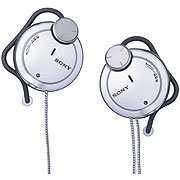 Sony MDR-Q55SL Clip-on Headphones (Silver)