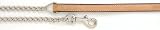 Silver Royal Brass Plated Leather Lead line