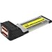 Y001EC-2S 2CH 2XESATA Express CARD/43 for Laptop To Laptops