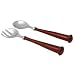 Salad Servers - Red Enamel