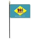 Delaware Miniature Flag