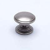 1 3/16'' Dia Antique Pewter Knob