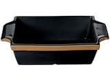 Frankoma Color Works Black Loaf Dish 9-in.