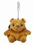 Bull Dog 6 Plush Stuffed Animal Coin Bag