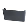 Rubbermaid Stak-A-File Single Wall Pocket, Letter Size, Black (48706ROS)