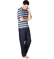 Pure Cotton Striped Pyjamas