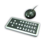 Wireless laser Remote Pointer With USB mini receiver (distance control up to 10 meters) keypad black