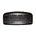 Left Handed Keyboard Wired Black By Ergoguys