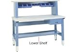 72 Lower Work Bench Shelf - Blue