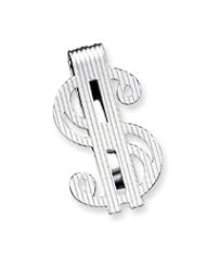 Sterling Silver Dollar Sign Money Clip