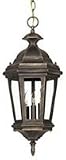 Kenroy Home 16315AP Estate 3-Light Hanging Lantern, Antique Patina
