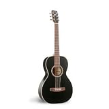 Art & Lutherie Ami Cedar Black Acoustic Guitar