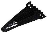 Brand New Hook & Loop Fastening Cable Ties 6inch, 100pcs/Pack - Black