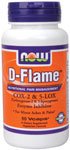 D-Flame by NOW Foods - Joint And Immune Enhancers (250mg - 90 Vegetarian Capsules)